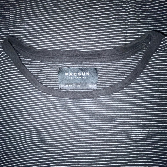 BUNDLE 6 Basic Striped Tees (S/M) Pacsun/On the Byas - Picture 7 of 13